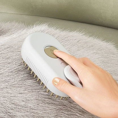 Cat Dog Pet Spray Massage Brush 3 in 1