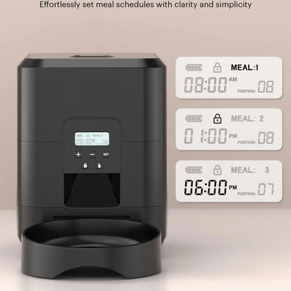 Smart Automatic Pet Feeder – Timed Food Dispenser for Cats and Dogs