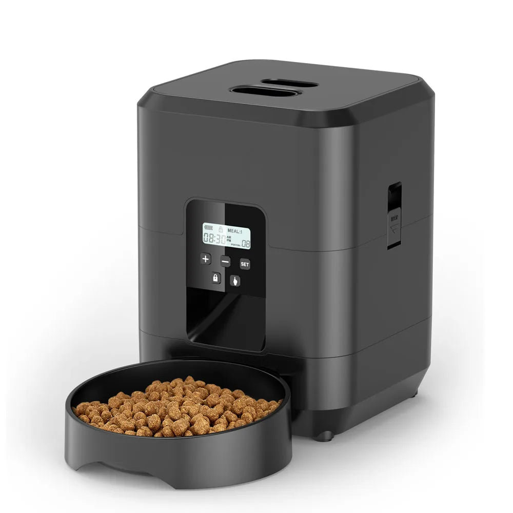 Smart Automatic Pet Feeder – Timed Food Dispenser for Cats and Dogs