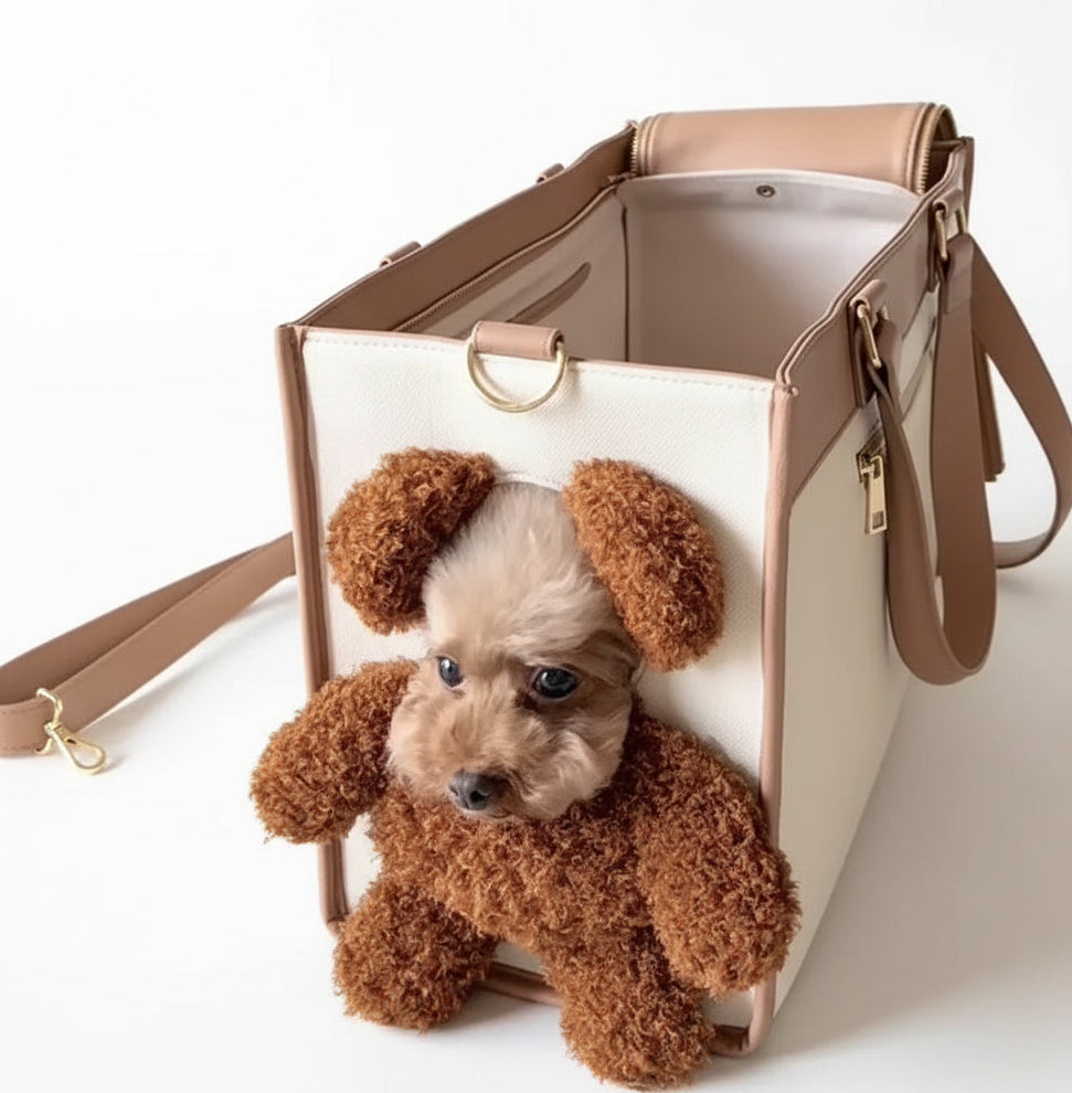 LuxePaw™ – Stylish Dog Carrier Bag