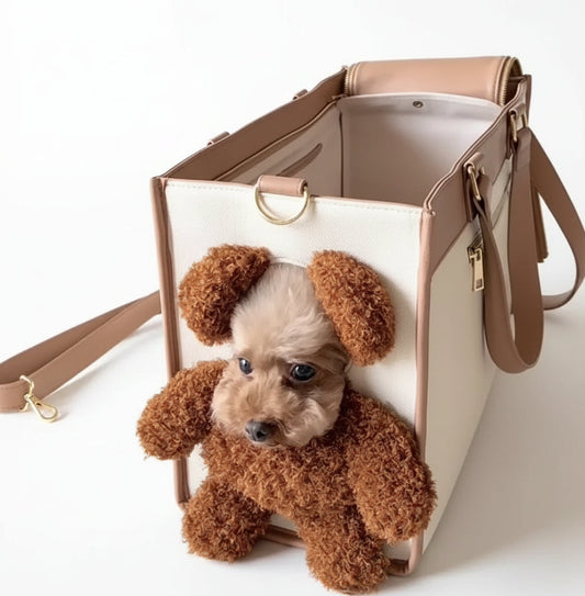LuxePaw™ – Stylish Dog Carrier Bag