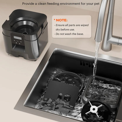 Smart Automatic Pet Feeder – Timed Food Dispenser for Cats and Dogs