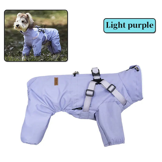 Waterproof raincoat for small dogs