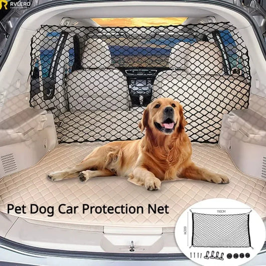 Car Boot Fence – Durable Pet Safety Mesh for Dogs and Cats