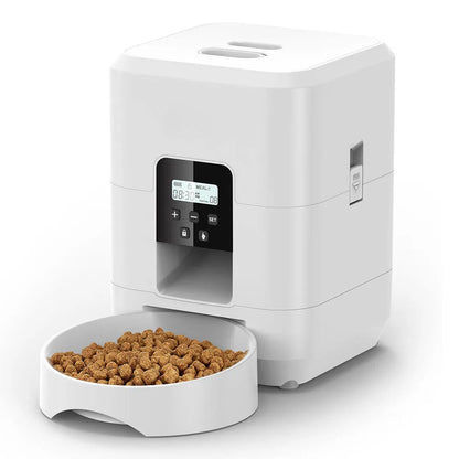 Smart Automatic Pet Feeder – Timed Food Dispenser for Cats and Dogs