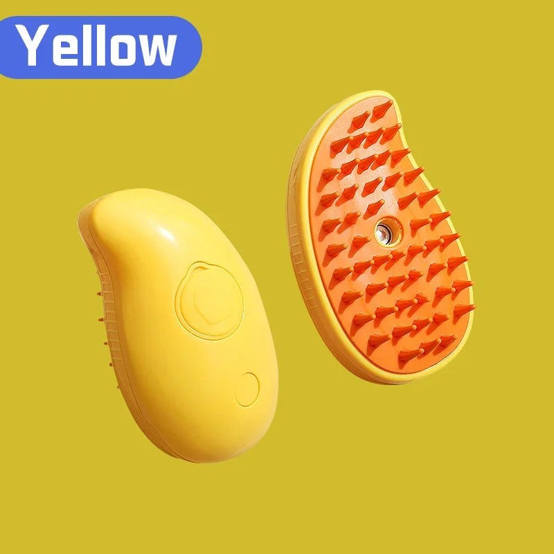 Cat Dog Pet Spray Massage Brush 3 in 1
