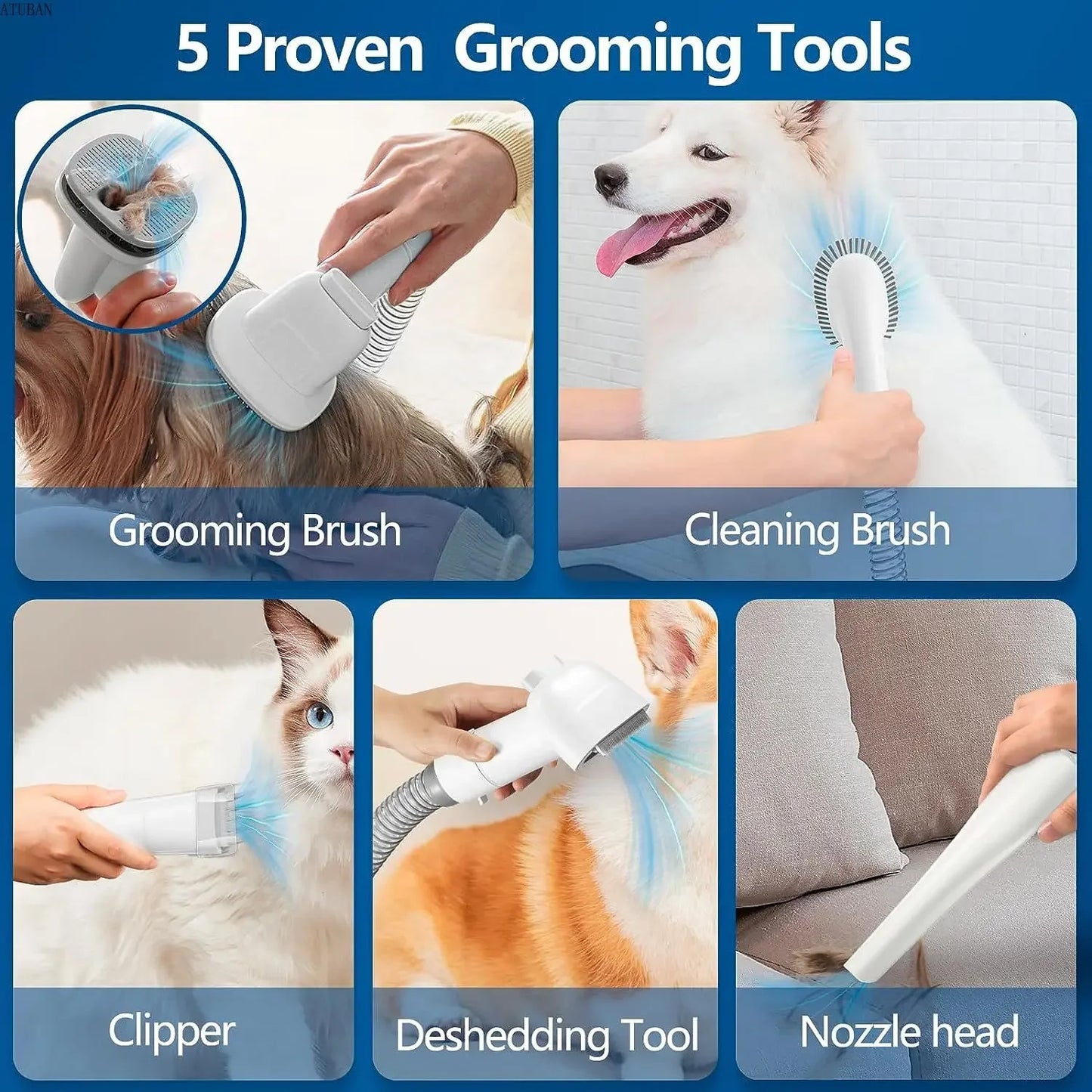 SmartPet Grooming Vacuum System