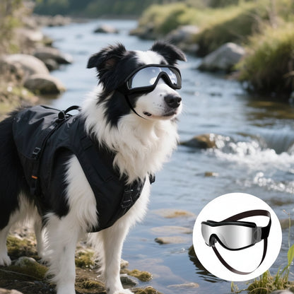 Dog UV Protection Goggles – Adjustable Pet Sunglasses