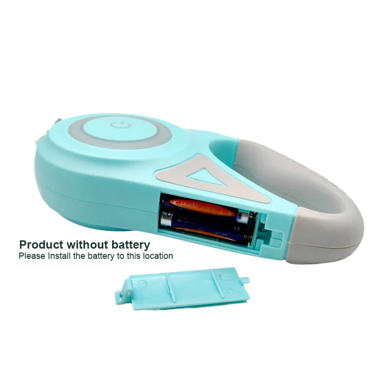 Automatic Retractable Dog Leash with LED Flashlight
