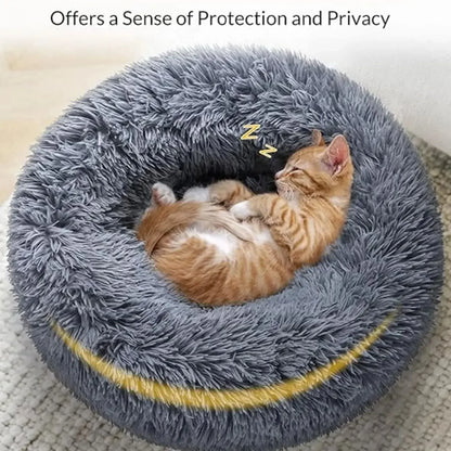 Calming dog and cat anxiety bed